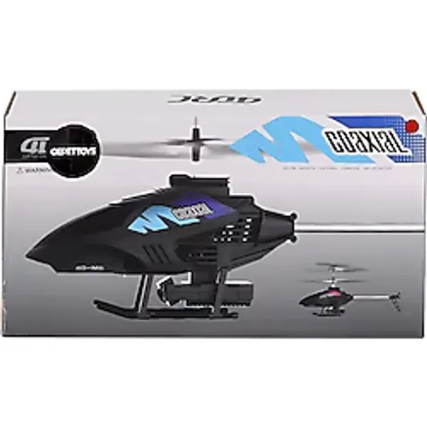 4d-M6 Kumandalı Kameralı Helikopter 4ch - Siyah