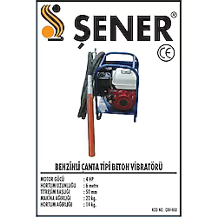 4HP. HONDA MOTORLU BENZİNLİ Beton VİBRATÖRü