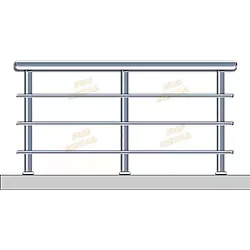 4K Home Design Merdiven Havuz Korkuluk Küpeşte Korkuluk - 300 cm