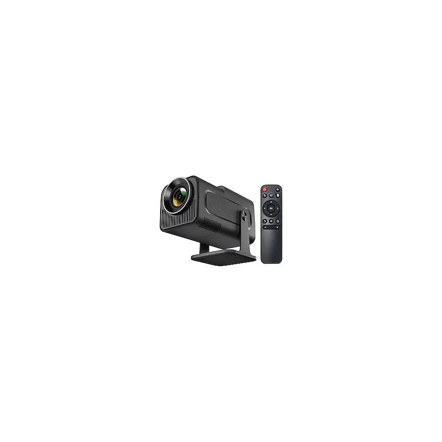 4K Projektör HY320-1920X1080 Full Hd Projeksiyon Cihazı, 12000 Lümen Yüksek Parlaklık Seviyesi, Uzaktan Kumandalı, Wifi 6, Bluetooth 5, Android Tv 11, 40"-130" Geniş Ekran Projeksiyon Cihazı