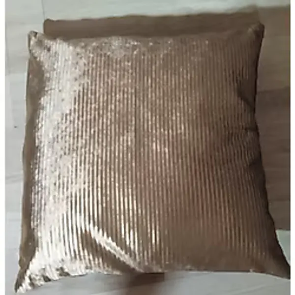 4lü Lüks Kadife Kırlent Kılıfı Çizgi