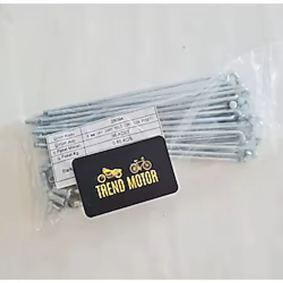 4mm X 183 Jant Teli - 36lı Poşet - 19 İnç Cg Çita Agk Motosiklet