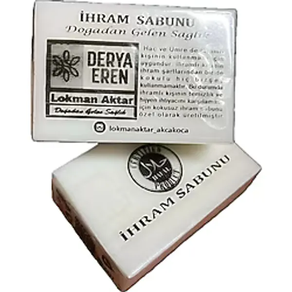 5 Adet Derya Eren Kokusuz Ihram Sabunu 120 G