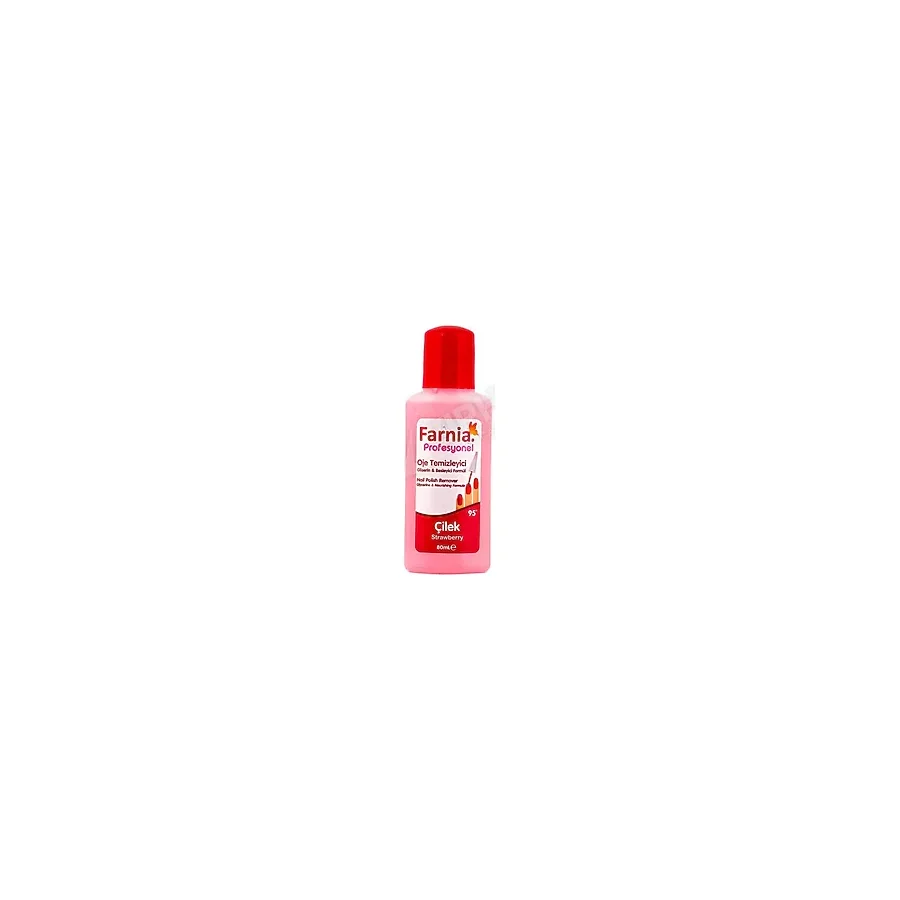 5 Adet Farnia Çilek Aseton 80 ml
