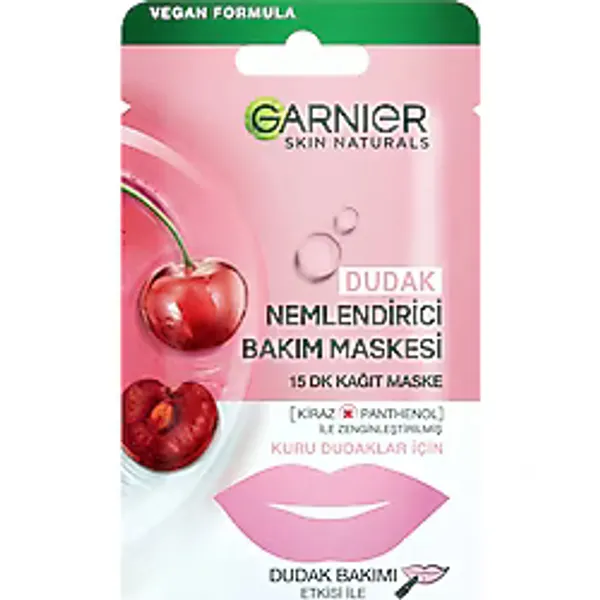 5 Adet Garnier Dudak Nemlendirici Bakım Maskesi