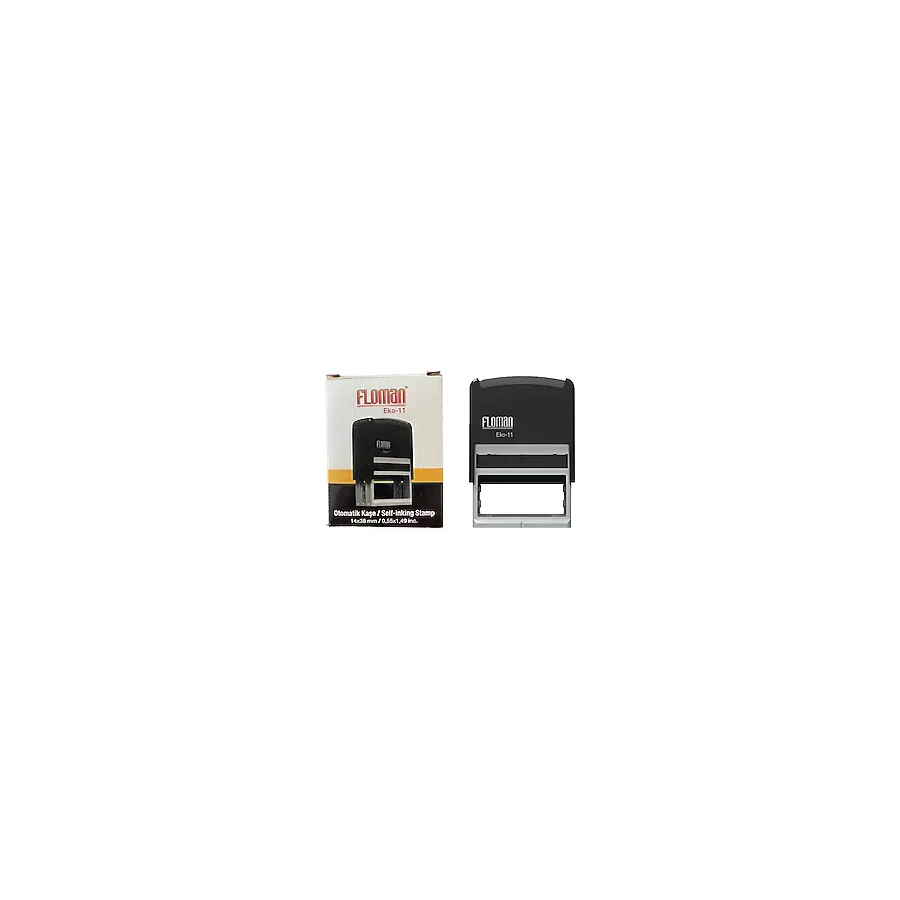 5 Adet Kaşe Eko-11 Otomatik Kaşe/Self-İnking Stamp (14X38mm)