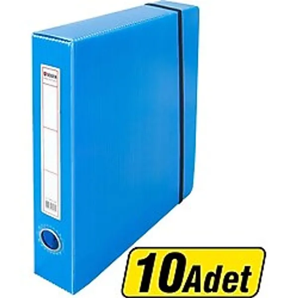 5 Adet Üçgen Arşivleme Kutusu 24 X 32 X 5 Cm Mavi 10'Lu Paket