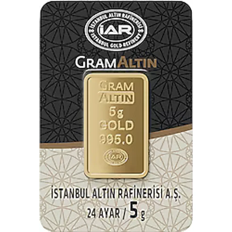 5 gr 24 Ayar Gram Altın