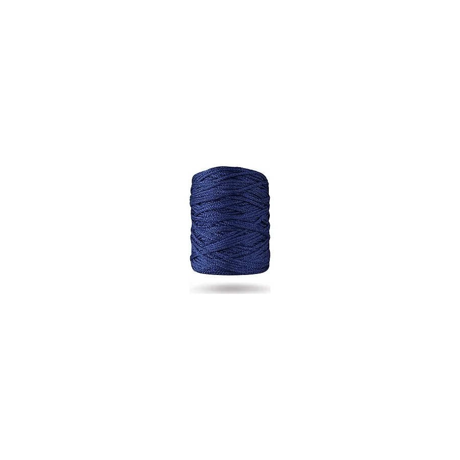 5 kg 5 mm Polyester Dolgulu Kordon Ip ( 15 Farklı Renk Seçeneği ) - Lacivert