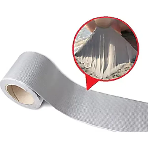 5 metre x 10cm Çamur Bant Alüminyum İzolasyon Tamir Çatlak Bantı