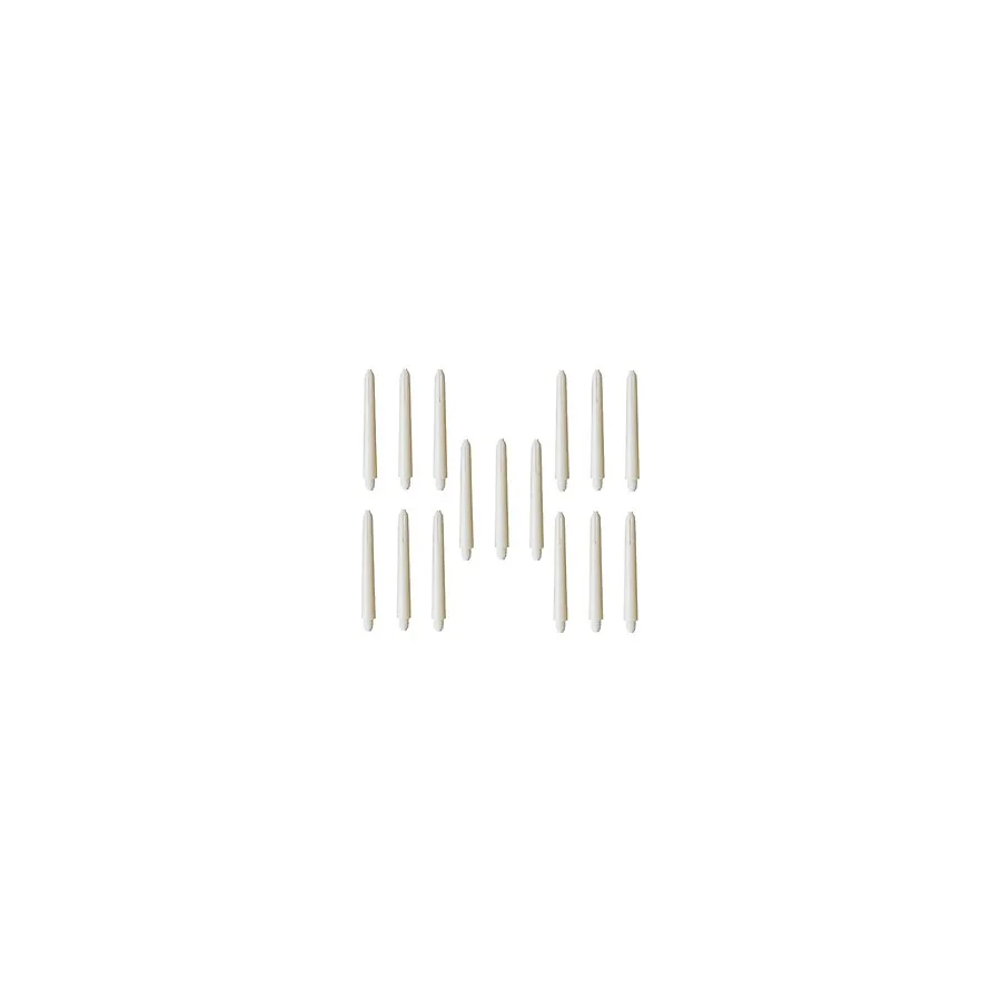 5 SET (15 Adet) 41mm DARTSAN NYLON DART ŞAFT-SHAFT. Beyaz