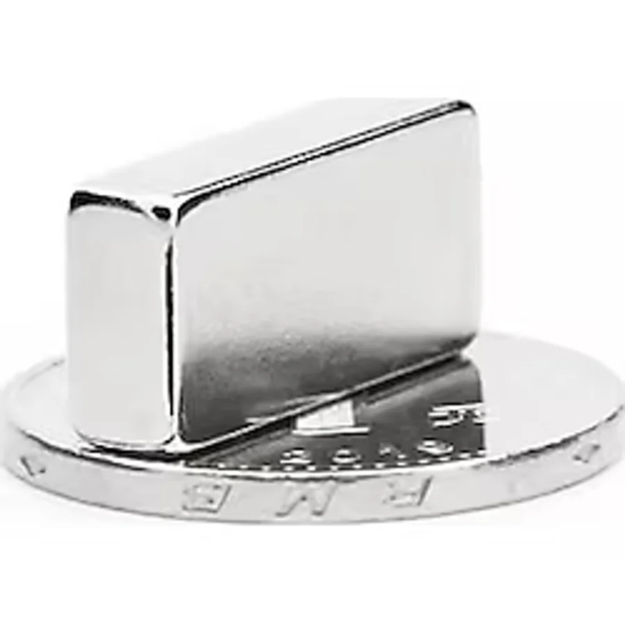 50 Adet 20X10x5 Mm Neodyum Magnet N35 Güçlü Mıknatıs Köşeli Ve Dayanıklı Nikel Kaplama