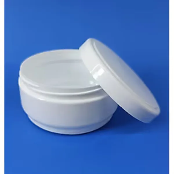 50 ML Beyaz Boş Kozmetik-Krem-Pomat Kutusu Plastik Krem Kavanozu 1-100 Adet