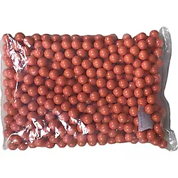 500 Adet 0.68 Cal Turuncu Renkli Peg İçerikli Paintball Boya Topu