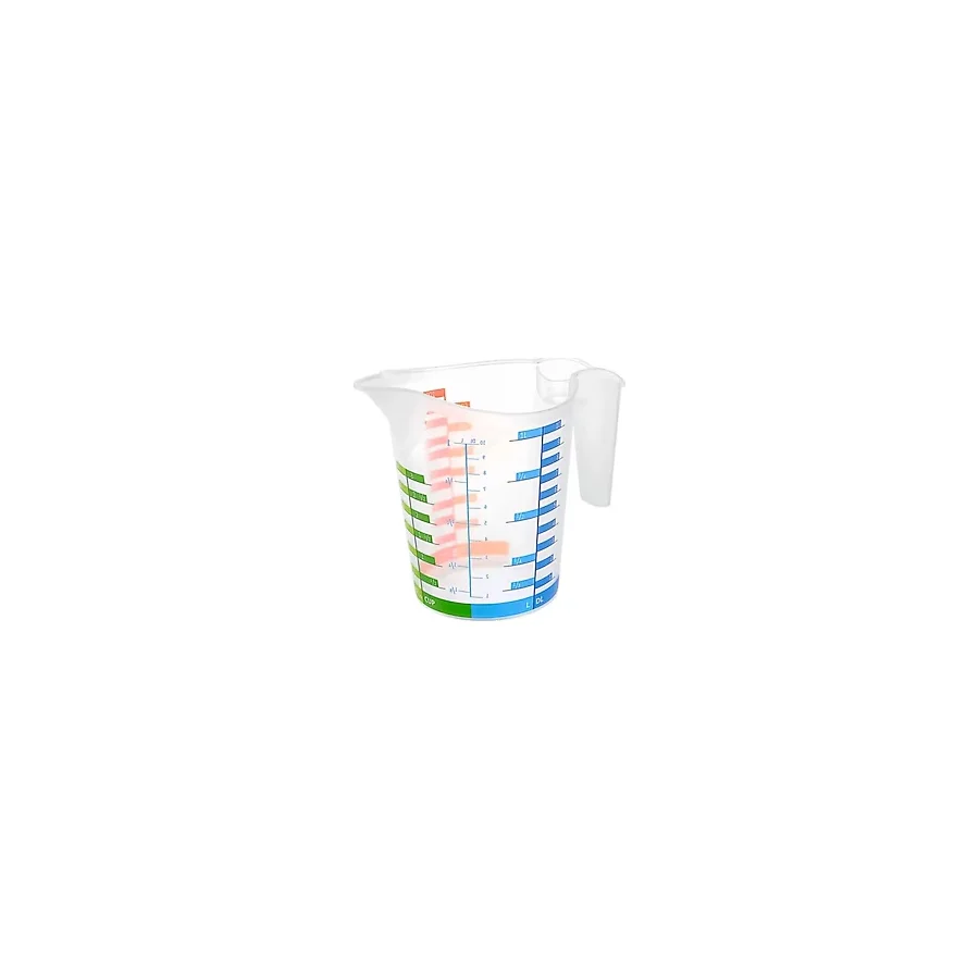 500 Ml Renkli Dereceli Sert Plastik Mutfak Ölçü Kabı (Timya/Go1395) 199862