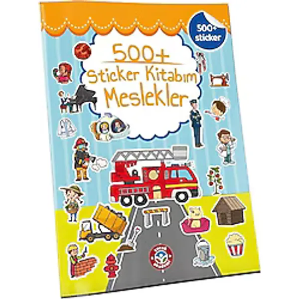 500+ Sticker Kitabım - Meslekler - Kolektif