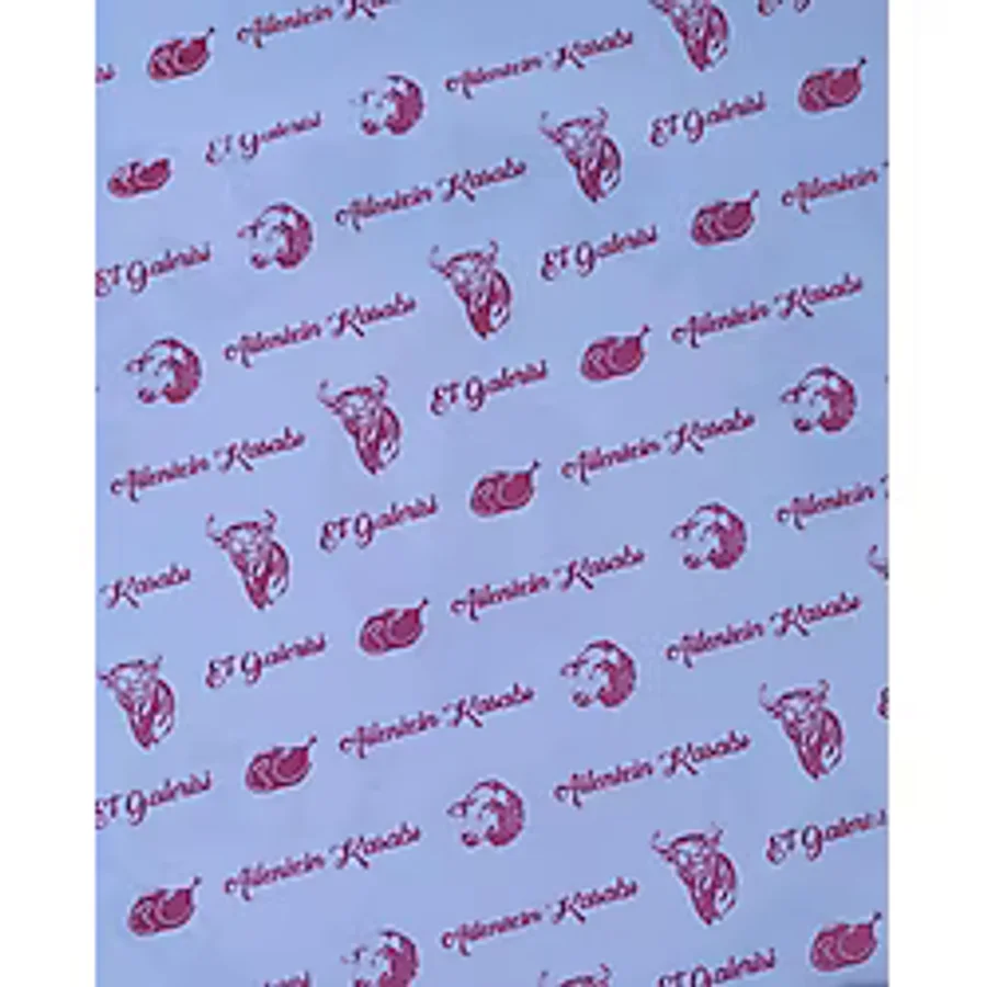 50x70 cm Lamineli 1. Hamur Kasap Kağıdı 1 Kg.
