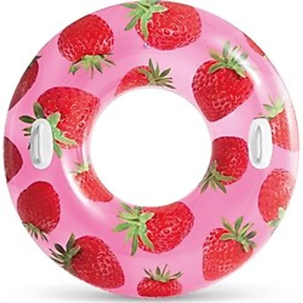 56261 Tutmalı Simit Karpuz Desenli 107 Cm, Su Sporları, Plaj Malzemesi, Şişme Ürün, Yüzme Aksesuarı, Kamp, Dalış, Güvenlik
