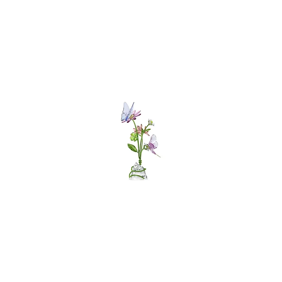 5669353 Swarovski Ev Dekorasyonu Idyllıa:butterfly And Flowers