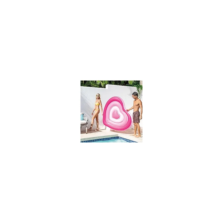 58727 Sevgili Kalp Şekilli Yatak 155 Cm, Su Sporları, Plaj Malzemesi, Şişme Ürün, Yüzme Aksesuarı, Kamp, Dalış, Güvenlik - Adaçayı Yeşili