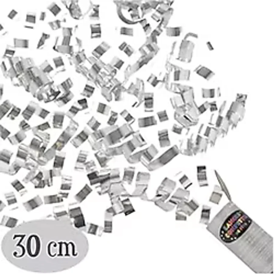 5DM Gümüş Renk Konfeti 30 Cm