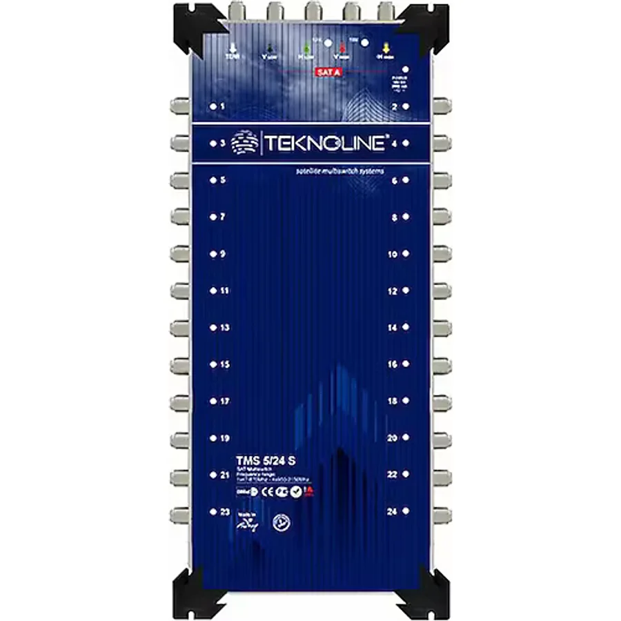 5X24 Sonlu Multiswitch Uydu Dağıtım Santrali Teknoline