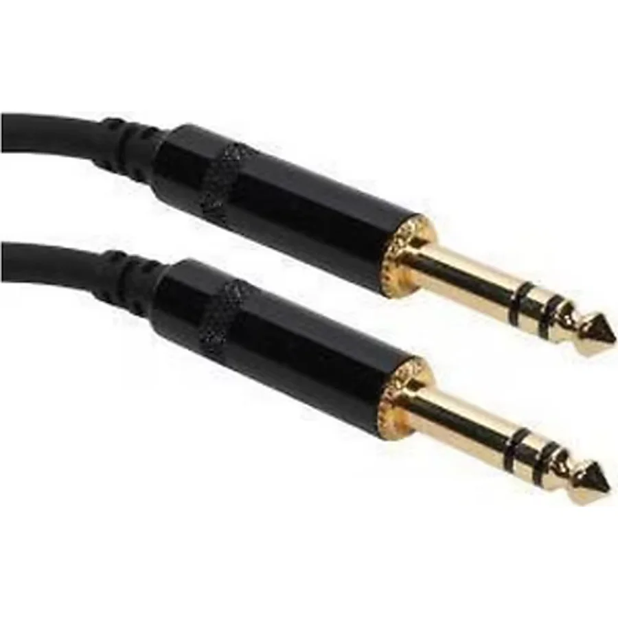 6.3 mm Erkek-Erkek Stereo Trs Kablo 3 Metre