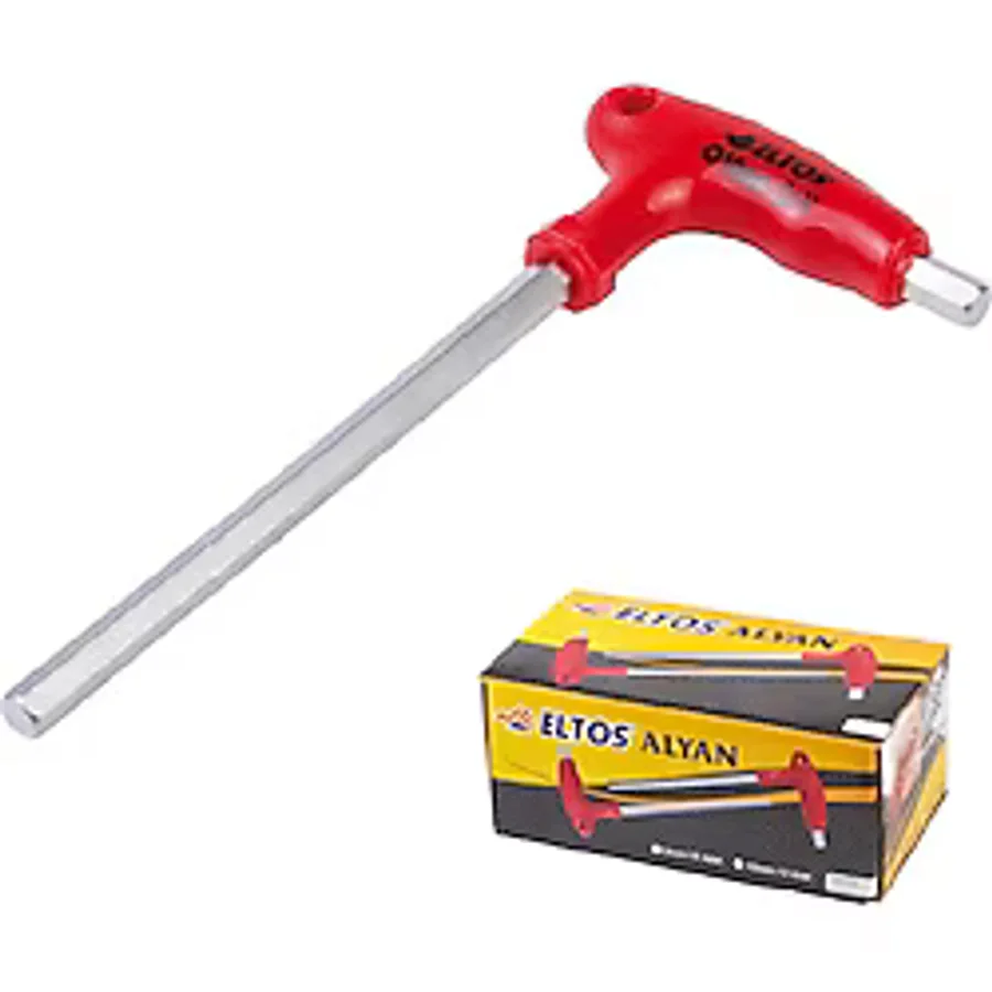 6 Köşe T Tipi Alyan 4 Mm