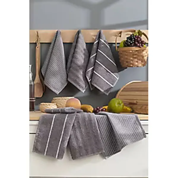 6 Lı El Yüz Mutfak Havlusu Seti Sophia 30 X 45 Cm