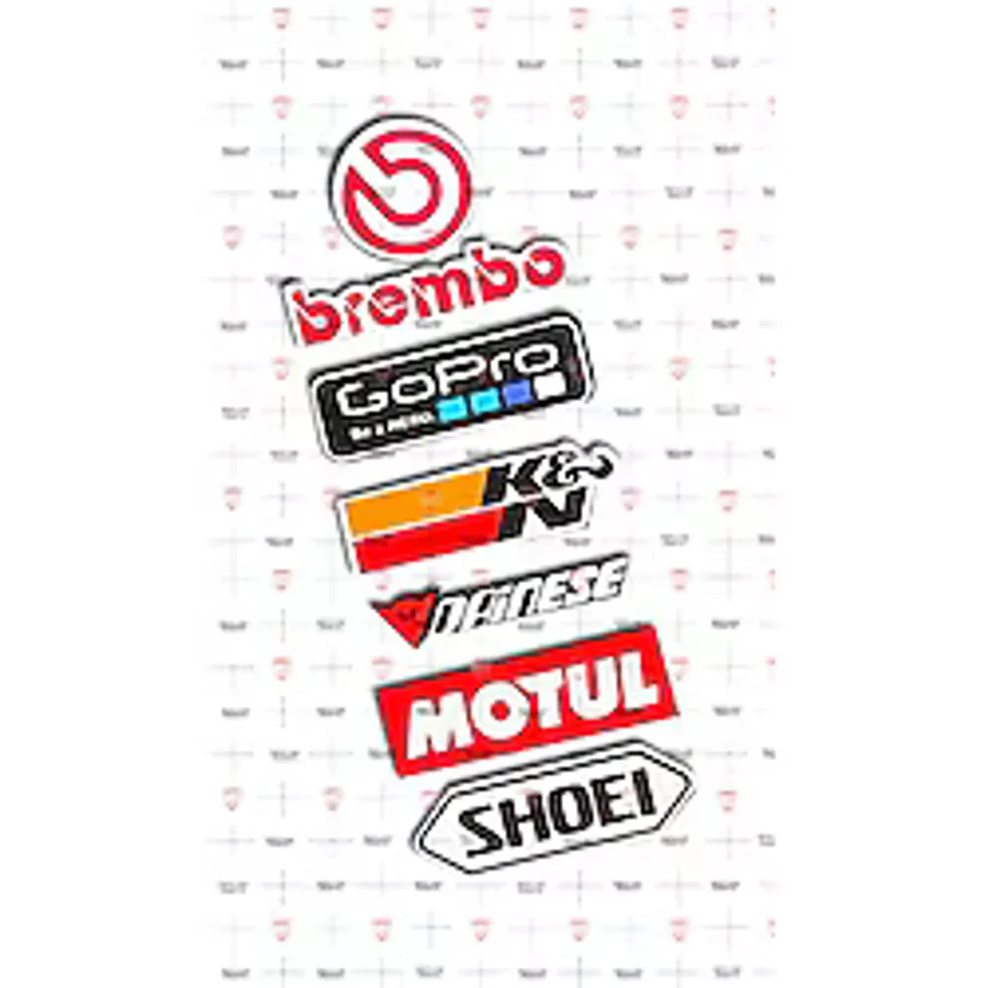 6'Lı Reflektif Sticker Set