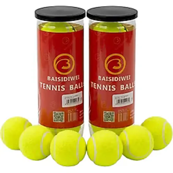 6'Lı Tenis Topu Seti Antrenman Ve Günlük Kullanım İçin Uygun