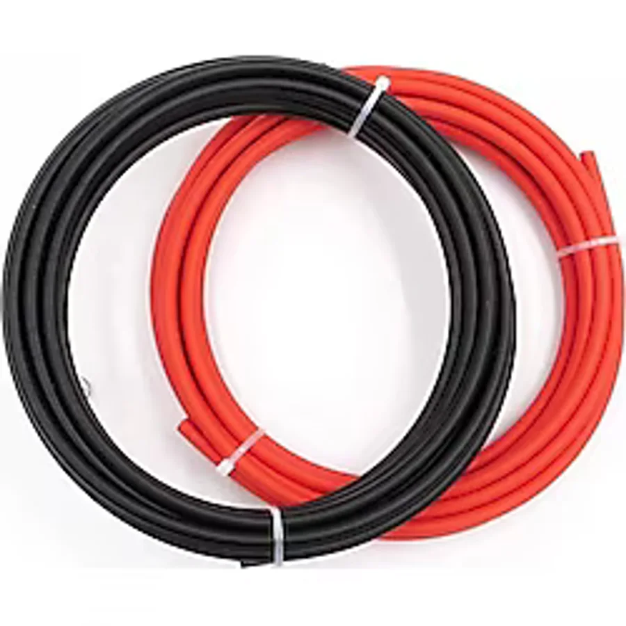 6 MM Solar Kablo 20 Metre Paket
