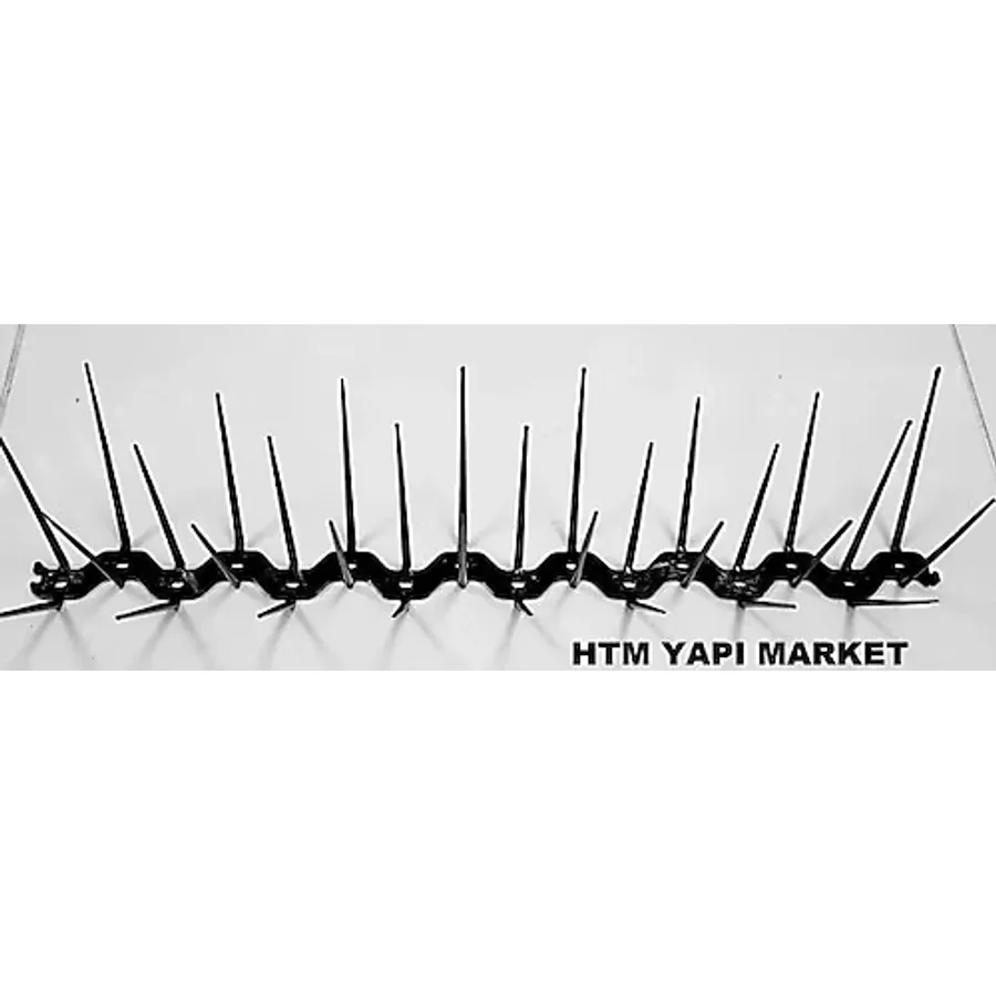60 Adt. Kuş kovucu Kuş Kovar Kuş konmaz Kuşkovar Diken 50Cm SİYAH