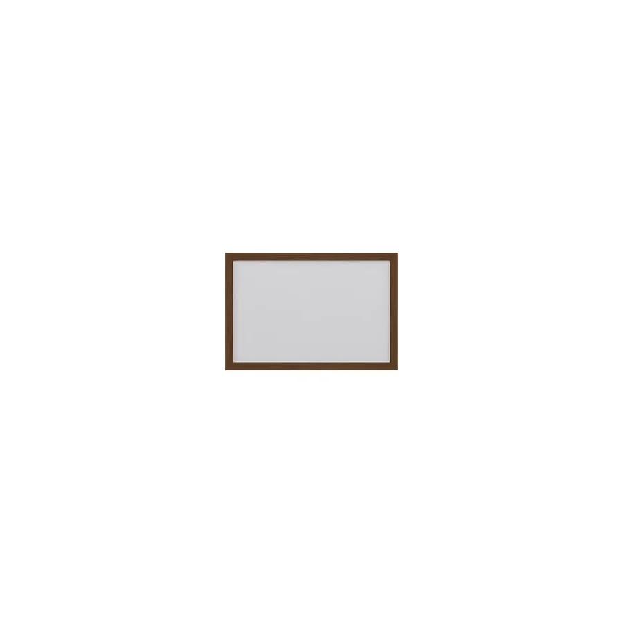 60X90 cm Ahşap Çerçeveli Yazı Tahtası, Dekoratif ve Şık Tasarım - Ahşap - Bej - Siyah - Seçenek 1