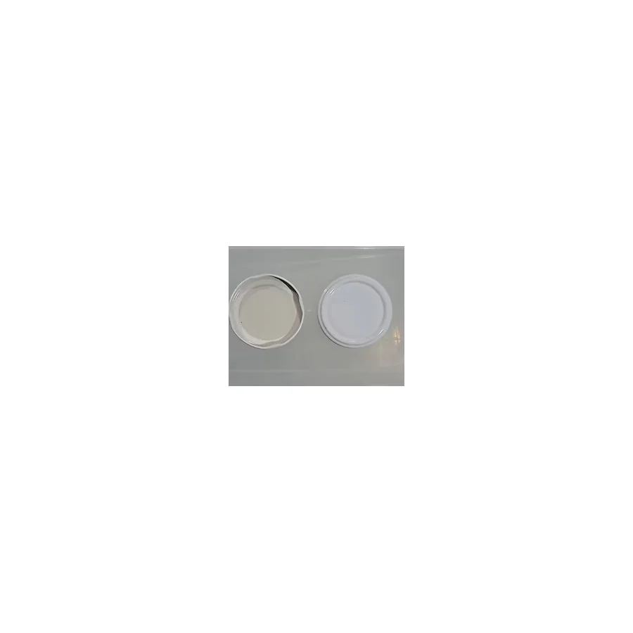 63 Mm Kavanoz Kapağı Metal Küçük Beyaz ( 1 Adet Fiyatıdır)