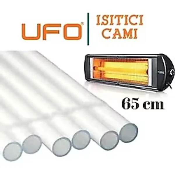 65 cm Infrared Ufo Isıtıcı 23MM Soba Camı