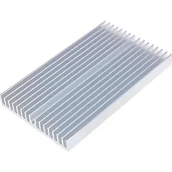6cm x 10cm x 1cm Alüminyum Metal Soğutucu Blok Radyatör Amfi Led Entegre Transistor