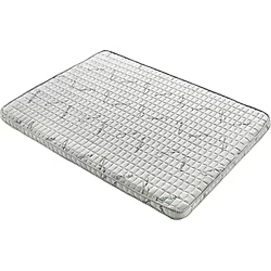 7 cm Bamboo 110 x 180 Visco %100 Lastikli Uyku Pedi Yatak Şiltesi Lüx Ortopedik Yatak Pedi - Beyaz - 110 x 180 cm