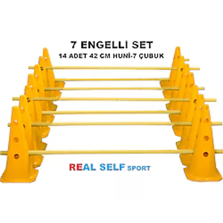 7 Engelli Set 14 Huni-7 Çubuk Seal Self Çok Renkli