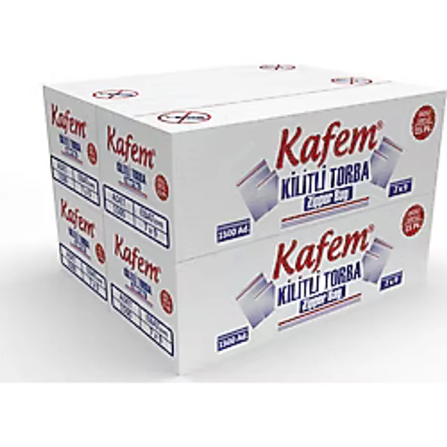 7 X 9 cm Kilitli Poşet / Naylon Torba ( 6.000 Adet ) - Kafem