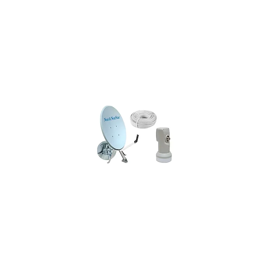 75 Cm Çanak Anten Seti- 5 Metre Kablo Tekli Lnb Seti Abc0623