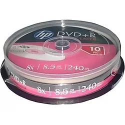 8.5Gb HP Dvd+R 8X 10Lu