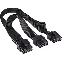 8 Pin - 2x8 pin PCI-E Modüler Power kablo 60 cm
