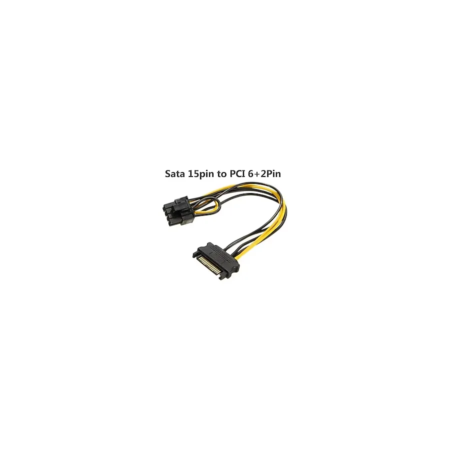 8 Pin PCI-E To Sata Ekran Kartı Güç Kablosu