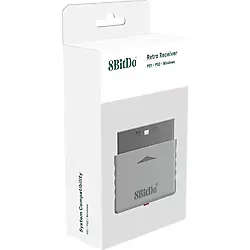 8Bitdo PS1 PS2 ve Windows Uyumlu Retro Alıcı