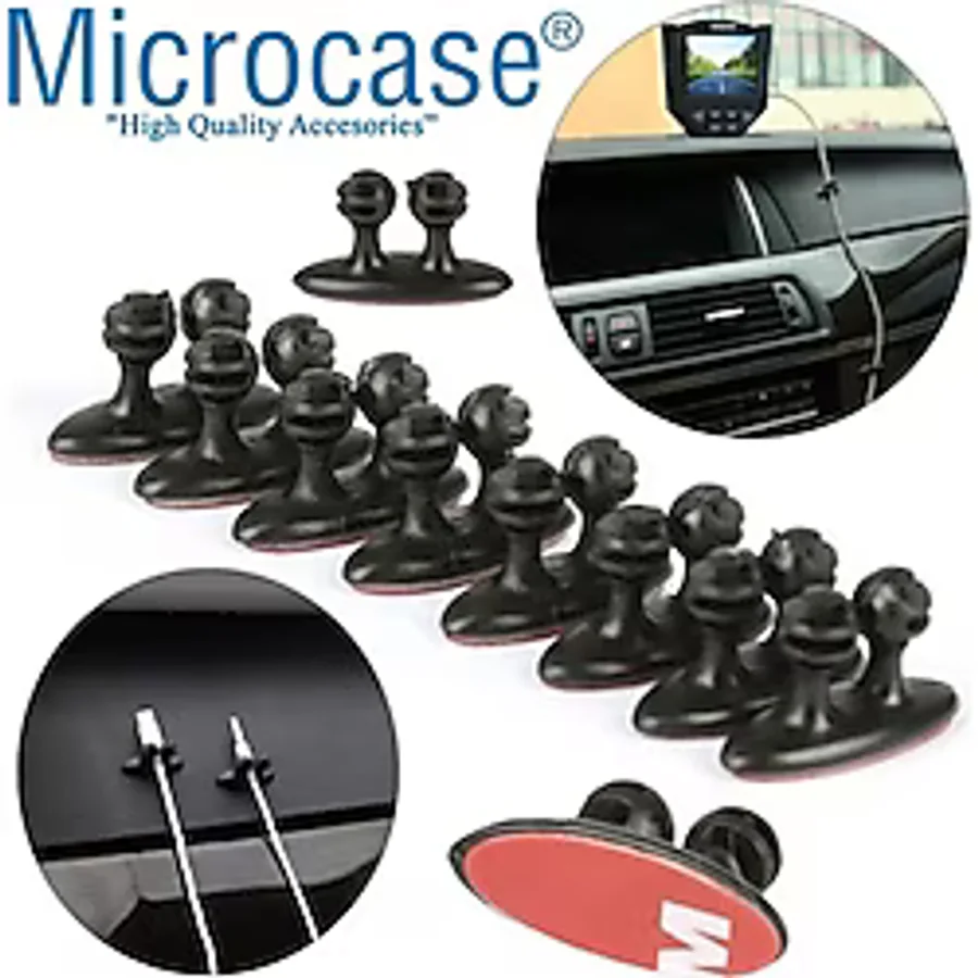8In1 Cable Clip Araç Içi Kablo Tutucu Ve Kablo Toparlayıcı Klips