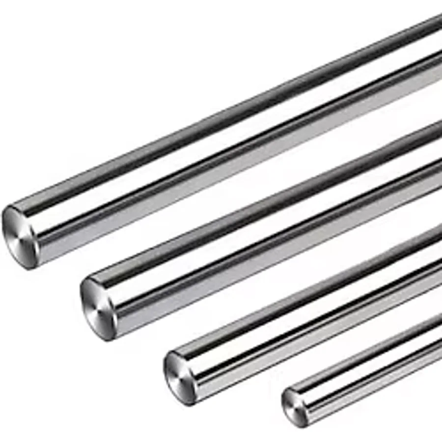 8mm Krom Kaplı İndüksiyonlu Mil - 300mm