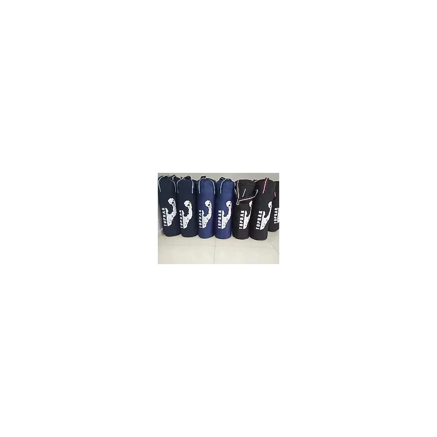9-13 Yaş Boks Torbası 60Cm Çocuk Boks Torbası Eldiven+Karabina Hediyeli Lacivert