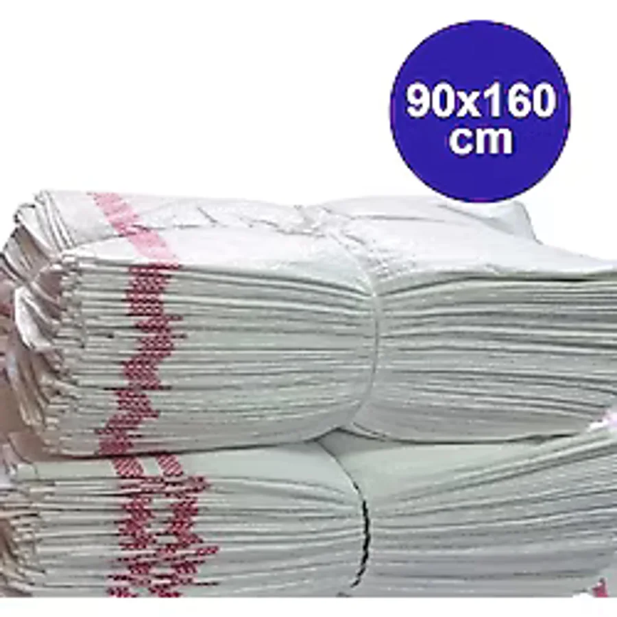 90x160 HARAR ÇUVAL, 250 ADET MAT MOLOZ ÇUVALI, İNŞAAT ÇUVALI, ÇOK AMAÇLI ÇUVAL