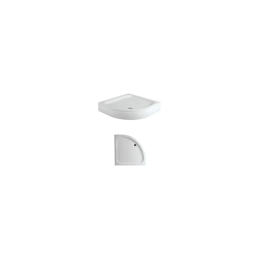95 x 95 Oval Panelli Duş Tekneleri H:17 cm